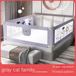 Crib Safety Bed Bumper Baby Anti-fall Protection Fence Children's Universal Bed Guardrail Baby Bedding Set Things for Babies