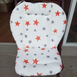 Baby Kids Highchair Cushion Pad Mat Booster Seats Cushion Pad Mat Feeding Chair Cushion Pad Stroller Cushion Mat Cotton Fabric