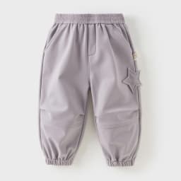 Dave Bella Children Plush Pants Autumn Winter Girls Boys Thick Soft Trousers Elastic Waist Pant Outerwear Kids Clothes DB4254627