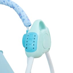 Baby Cradle Swing 5 Gears Adjustable For 0-18 Months Babies with Controller & USB Cable