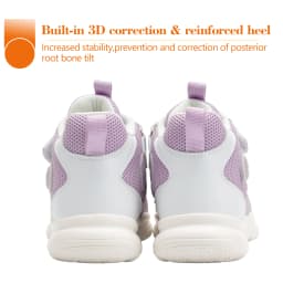 Orthopedic Kids Sneakers High Top Ankle Support Anti-skid Soles Casual Shoes for Girls And Boys Club Foot Toe Walking