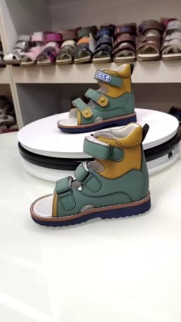 Ortoluckland Children Sandals Summer Boys Baby Orthopedic Shoes For Kids Toddler Teenager Fashion Flatfoot Footwear 2 Years Old