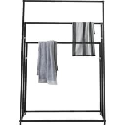 Towel Holder, Standing Towel Rail with 3 Towel Rails, Large Towel Rack,Freestanding, Metal,for Drying Towels for Bedroom or Pool