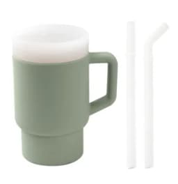 Portable Baby Feeding Drinkware Cup Newborn Learning Hand Shank Bottles Silicone Tableware Toddler Water Bottle Baby Accessories
