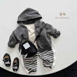 2026 New Spring Children Casual Hooded Jacket Solid Boys Hoodie Cotton Girls Zipper Coat Baby Tops Kids Clothes