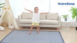 Huloosleep 4 Colors Baby Crawling Play Mats Non-Slip Thick Soft Foam Baby Activity Rug Gym Baby Carpet Mother+Kids Area Rug