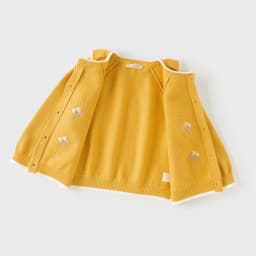 Dave Bella Children's Autumn Spring Sweater Cute Knitted Embroidery Cardigan Tops Long Sleeve Coat Girls Outdoor DB3262785