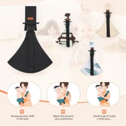 Portable Baby Carrier Wrap Toddler Accessories Multifunctional Strap Infant Bag Adjustable Shoulder Baby Carriers Sling for Kid