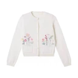 Mother & Kids Sweathsirts 26 AW Fall Girls Sweaters Long Sleeve Hooded Jacket Knitted Cardigan Outfit Children's Clothing Sets