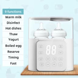 Baby Bottle Warmer Multi function Fast Baby Accessories Food Heater Milk Warmer Steriliser with ACcurate Temperature Control