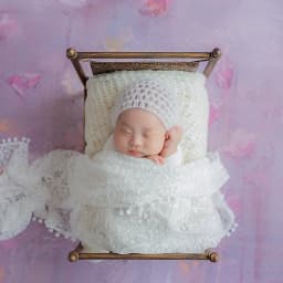 Vintage Stain Foldable Iron Bed Newborn Photography Props Baby Mini Rustic Bed Photo Shoot