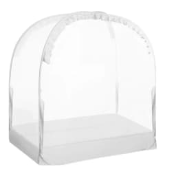 Pop Up Baby Crib Tent Crib Cover Canopy Breathable Mesh Baby Tents Keep Baby from Climbing out Bed Protection Anti-mosquito Tent