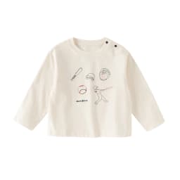 Dave Bella Children Pure Cotton T-shirt Spring Autumn Boy Clothing Kids Long Sleeve Pullover Casual Sports Top Fashion DB1260502