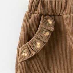 Dave Bella Girls Baby Winter Fashion Casual Pants Loose Comfortable Sweet Cute Embroidery Children's Pants Outdoor DB4253746