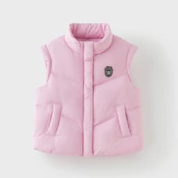 Dave Bella Girls White Down Parka Jacket Children Winter Warm Vest Coats Waterproof Outwear Outdoor Clothes DK4254182