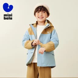 Mini Bala Boys and Girls Windproof Jacket Spring and Autumn Kids Waterproof Breathable Coat for Outdoor Adventures