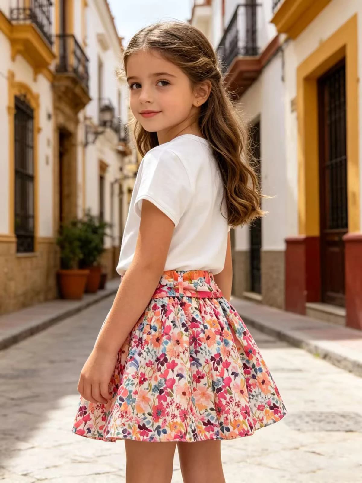 Fashion Children's Wear Girls' Set Dress 2026 Summer New Letter Embroidery Design Girls' Clothing Set 2 Piece Free Shipping