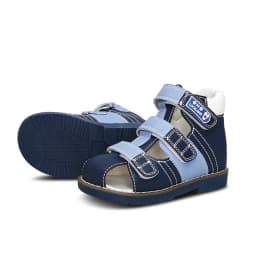 Toddler Baby Sandals Orthopedic Shoes For Kids Boys Girls Summer Tiptoe Microfiber Leather Clubfoot Footwear Size20-33