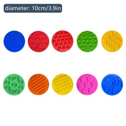 Children's Tactile Sensory Training Mat Acupressure Pad Foot Massage Mat Children's Baby Acupressure Pad Toe Pressure Pad