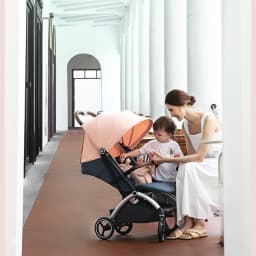 High view lightweight stroller Can sit or lie down Shock absorbing foldable pocket stroller Luxury Trolley Pushchai