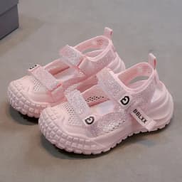 Summer Sport Shoes For Girls Korean Style Teenager Girl's Sandals Ergonomics Anti-slippery Breathable Outdoor Running Footwear
