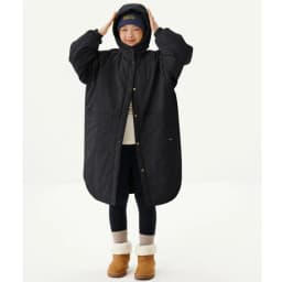 Korean 2026 Winter Junior Girls Mid-length Coat Hooded 4-14Y Kids Girls Padded Trench Coat Solid Thick Teens Girls Ski Jackets