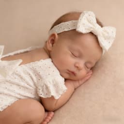 Newborn Baby Girl Eyelet Ruffled Romper with Back Bow and Matching Headband Infant Photography Outfit Newborn Photo Clothes