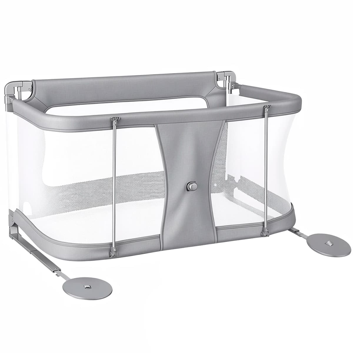 Baby Bassinets Bedside Sleeper, Co Sleeping Bed for Baby, for Co Sleeper for Baby in Bed, Portable Crib, Breathable and Visible Mesh Window