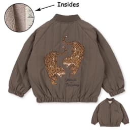 2026 KS Autumn Girls Cartoon Jacket Winter Boys Lambswool Coats Children Cotton Embroidery Coat Kids Fleece Outwear Clothes