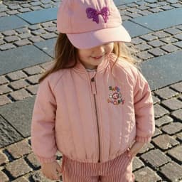 2026 KS Autumn Girls Cartoon Jacket Winter Boys Lambswool Coats Children Cotton Embroidery Coat Kids Fleece Outwear Clothes