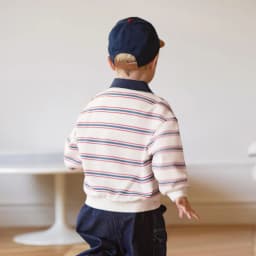 Dave Bella Boys Striped Sweatshirt Pullover Gentle Autumn Spring Long Sleeves Children Sportswear Tops Fashion Casual DB3263088