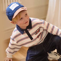 Dave Bella Boys Striped Sweatshirt Pullover Gentle Autumn Spring Long Sleeves Children Sportswear Tops Fashion Casual DB3263088