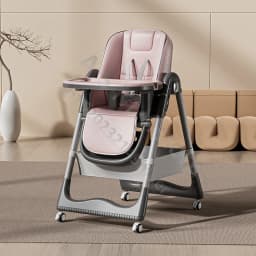 Raised baby dining chair, children's multifunctional foldable dining chair, convenient baby eating dining chair, baby recliner