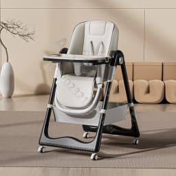 Raised baby dining chair, children's multifunctional foldable dining chair, convenient baby eating dining chair, baby recliner