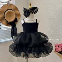 Girls dress summer new foreign style hot girl birthday skirt suspender princess dress