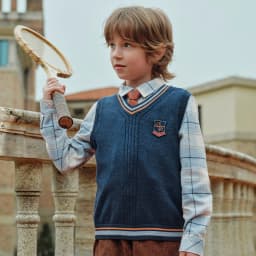 Dave Bella Autumn Spring Sleeveless Sweater Vest for Boys Kids Knitted Sweater Outerwear Children Vest Clothes DK3263442