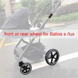 Stroller Wheel For Cybex Balios S Lux Front Or Rear One Direct Replace Back One With Frame Axle Tire DIY Baby Buggy Accessories