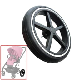 Stroller Wheel For Cybex Balios S Lux Front Or Rear One Direct Replace Back One With Frame Axle Tire DIY Baby Buggy Accessories
