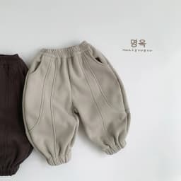 2026 Winter New Children Warm Pants Solid Baby Girls Casual Pants Plus Velvet Thick Trousers For Boys Cotton Kids Clothes
