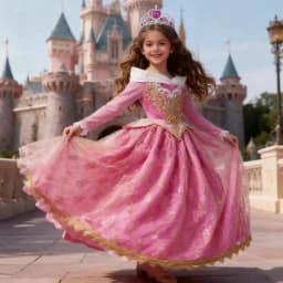 Girls Sleeping Aurora Beauty Princess Halloween Cosplay Dress Off Shoulder Kids Gift Carnival Party Fancy Ball Gown Clothing