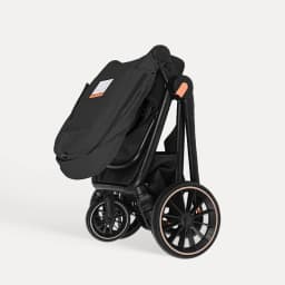 BabyVoyage 4-in-1 Baby Stroller Travel System with Car Seat, ISOFIX Base, High-View Newborn Pram, Bassinet, and 360° Reversible Foldable Design