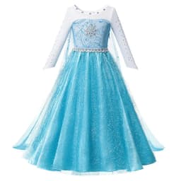 Muababy Rapunzel Moana Elsa Anna Princess Dress Collection for Girls Holiday Halloween Carnival Party Outfit Kids Birthday Gifts