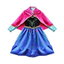 Muababy Rapunzel Moana Elsa Anna Princess Dress Collection for Girls Holiday Halloween Carnival Party Outfit Kids Birthday Gifts