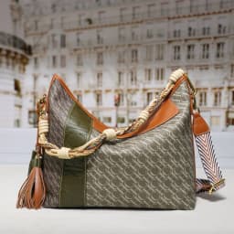 Fashion zipper women's shoulder bag, large capacity women's chain strap crossbody bag, casual travel handbag