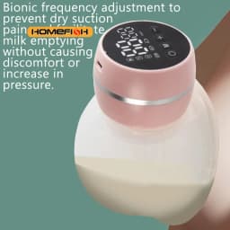 Wearable Breast Pump, Hands Free Electric Pump, Double Automatic Breast Pump, Pain Free Lactation Pump, Breastfeeding Essential