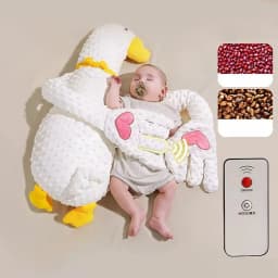 Somenie Baby Soothing‑Hand Sleep Pillow, Anti‑Startle Patting Sleep Assistant for Newborns