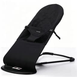 ▶ Foldable Baby Bouncer Lounger 2-in-1 – Adjustable Infant Rocker with Safety Harness, Portable Newborn Cradle Seat for 0-24 Months