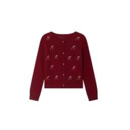 Children's Knitted Sweater 26BP for Autumn and Winter Embroidered Wool and Cotton Blend Warm Boys' Knitted Sweater