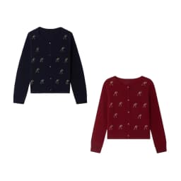 Children's Knitted Sweater 26BP for Autumn and Winter Embroidered Wool and Cotton Blend Warm Boys' Knitted Sweater
