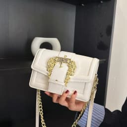 New casual travel shoulder bag, elegant and fashionable handbag, outdoor trendy women's chain strap crossbody bag